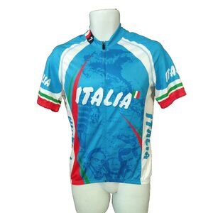 Specialized Italy Cycling jersey Mens Medium Full Zip Italia